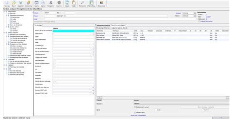 Logiciel LIMS .